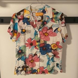 Hawaiian Floral Shirt / Jams World / Honolulu / Women’s / Medium